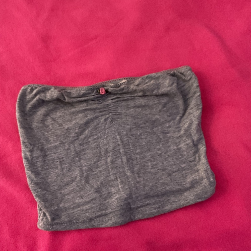 Gray Tube Top